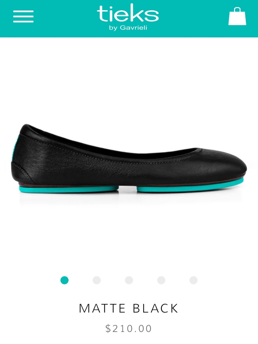 🐾Matte black foldable ballet tieks flats🐾